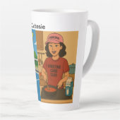 Schattig Latte Mok (Rechterhoek)