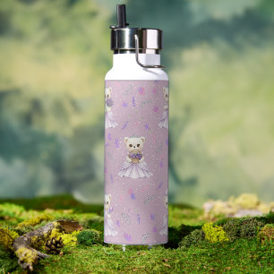 Schattig Lavendel Prinses Beer Waterfles