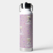 Schattig Lavendel Prinses Beer Waterfles (Voorkant)