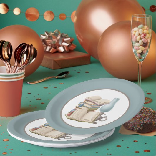 schattig leesboek club party Paper Bord (Multi)