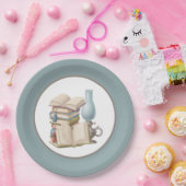 schattig leesboek club party Paper Bord (Feest)