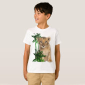 schattig-leeuwenkub t-shirt (Voorkant volledig)