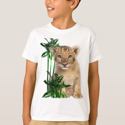 schattig-leeuwenkub t-shirt (Voorkant)