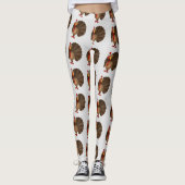 Schattig Leggings Thanksgiving Turkije (Voorkant)