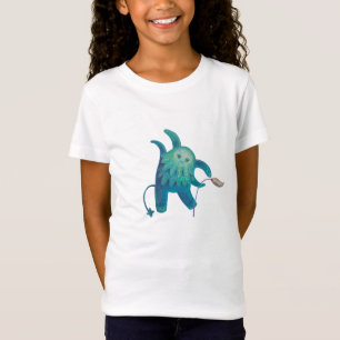schattig lentepersonage t-shirt