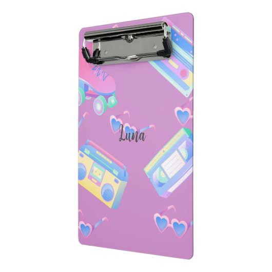  schattig leuk 90's geïnspireerd klembord (Angled2)