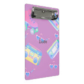 schattig leuk 90's geïnspireerd klembord (Schuin)