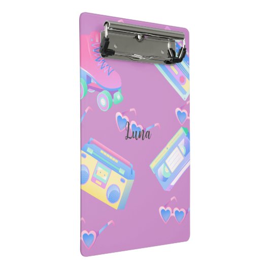  schattig leuk 90's geïnspireerd klembord (Schuin)