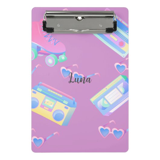 schattig leuk 90's geïnspireerd klembord (Voorkant)