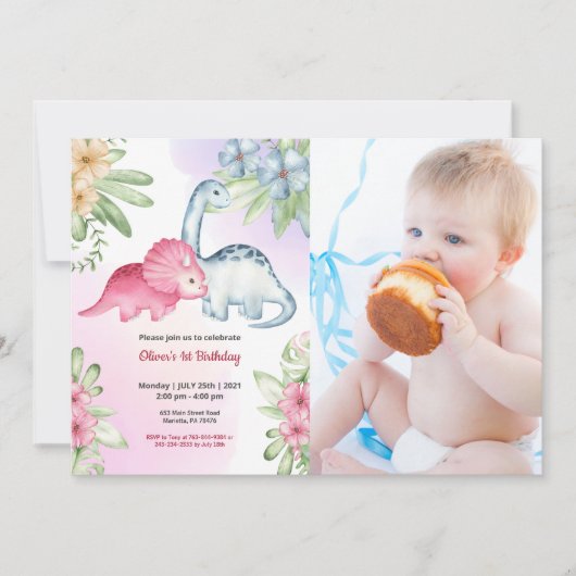 Schattig leuk | Geboortefoto kind Kaart (Voorkant)