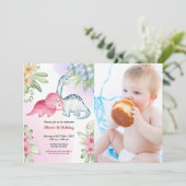 Schattig leuk | Geboortefoto kind Kaart (Staand voorkant)