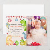 Schattig leuk | Geboortefoto kind Kaart (Voorkant / Achterkant)