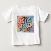 Schattig Leuk Kleurrijk Om Een Grote Zus Te Zijn I (Voorkant)