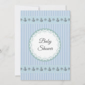 Schattig leuk marineschip en vissen jongen baby sh kaart (Achterkant)