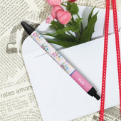 Schattig Leuk Messy Robot Schilderij Splashes Zwarte Inkt Pen