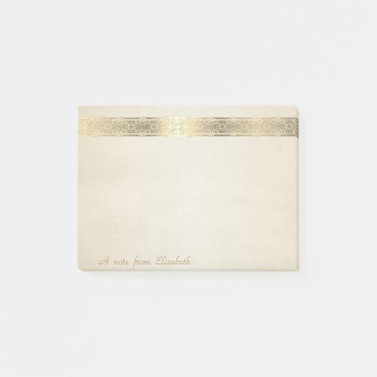 Schattig Leuk Stijlvol Elegant,Kant Post-it® Notes (Voorkant)