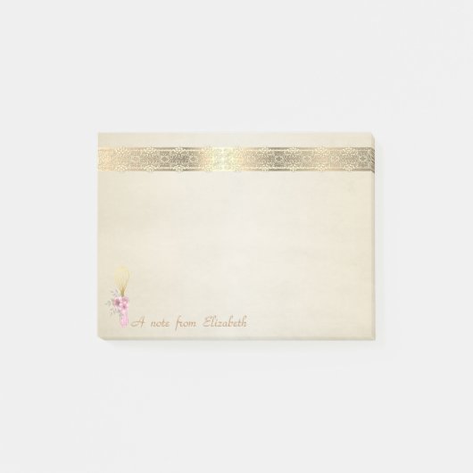 Schattig Leuk Stijlvol Elegant,Kant,Taartje Post-i Post-it® Notes (Voorkant)