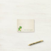 Schattig Leuk Stijlvol ,Gelukkig Krokodil Post-it® Notes (Op bureau)