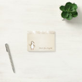 Schattig Leuk Stijlvol, Gelukkig Pinguïn Post-it® Notes (Kantoor)