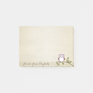 Schattig Leuk Stijlvol ,Kant,Uil Post-it® Notes