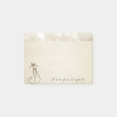 Schattig Leuk Stijlvol ,Kat Post-it® Notes (Voorkant)