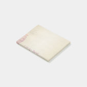 Schattig Leuk Stijlvol , Roze Ananas Post-it® Notes (Schuin)