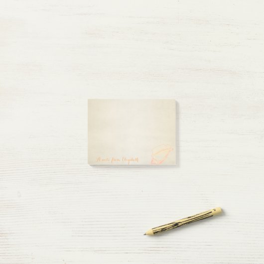 Schattig Leuk Stijlvol,Schaal Post-it® Notes (Op bureau)