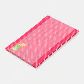 Schattig Leuk Stijlvol ,Stippen,Kikker Post-it® Notes (Schuin)