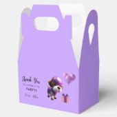 Schattig Leuke Hond Kinderen Verjaardagsfeest Bedankdoosjes (Geopend)