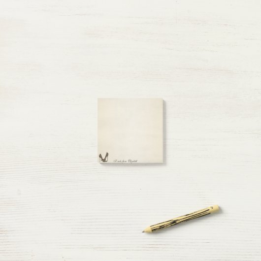Schattig Leuke Stijlvolle, Hoge Hakken Post-it® Notes (Op bureau)