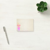 Schattig Leuke Stijlvolle , Roze Kat Post-it® Notes (Kantoor)