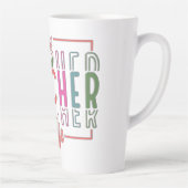 Schattig Leven Als Leraar Latte Mok (Rechts)