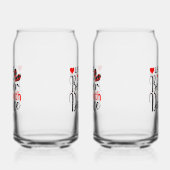 Schattig "Leven is beter met dans" voor dansers Blikvorm Glas (Rechts)