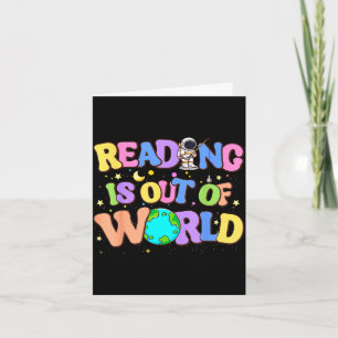 Schattig lezen is buitenaards ruimtes boeken kaart