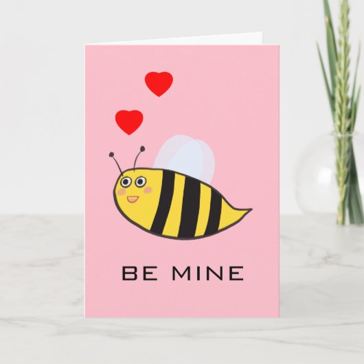 Schattig Lief Grappig Bij Mij Pun Liefde Kaart (Voorkant)