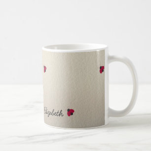 Schattig Lief ,Lieveheersbeestje,Luminescent-Perso Koffiemok