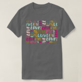 schattig liefdedesign t-shirt (Design voorkant)