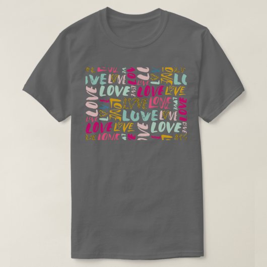 schattig liefdedesign t-shirt (Design voorkant)