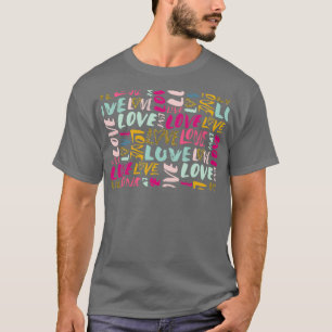 schattig liefdedesign t-shirt