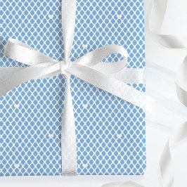 Schattig liefdeshart rooster mesh mooie blauwe ver cadeaupapier