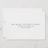 SCHATTIG | Liefdevolle geboortekaartje · Quote Aankondiging (Achterkant)