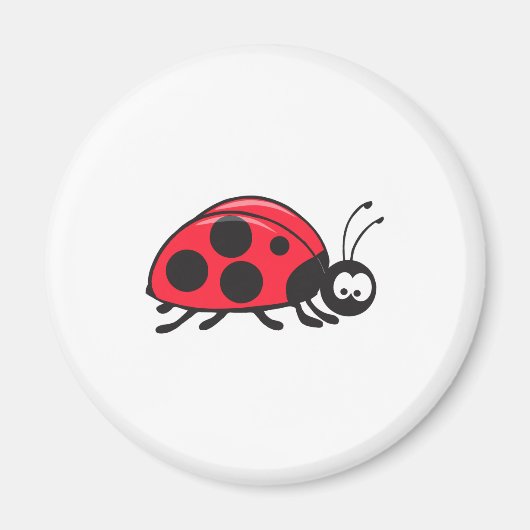 schattig lieve lieveheersbeestje magneet (Voorkant)