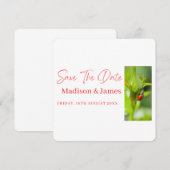 Schattig lieveheersbeestje Script Save the date ui (Voorkant / Achterkant)
