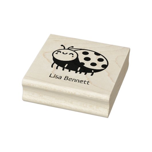 Schattig lieveheersbeestje stempel (Stempel)