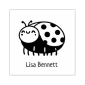 Schattig lieveheersbeestje stempel (Afrduk)