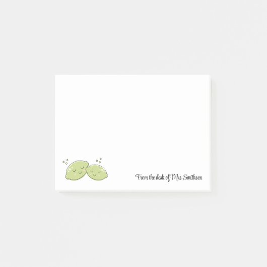 Schattig Limes Fruit Uit het Bureau van Post-it® Notes (Voorkant)