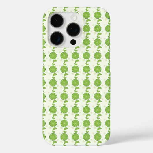 Schattig limoenpatroon Case-Mate iPhone case (Achterkant)