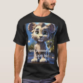 Schattig Lion Cub Graphic T-shirt (Voorkant)