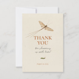 Schattig Little Love Bug Baby shower Dank u Bedankkaart