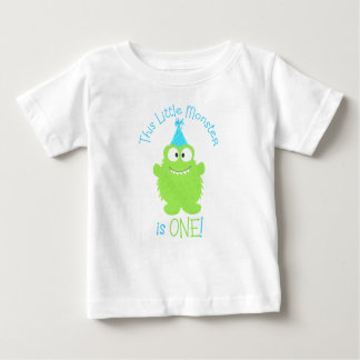 Schattig Little Monster eerste verjaardag T-shirt